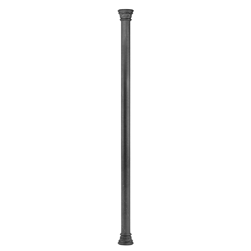 Columna caura diseño ornamental